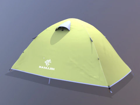 Tenda Berkemah Model 3D