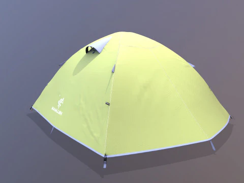 Tenda Berkemah Model 3D