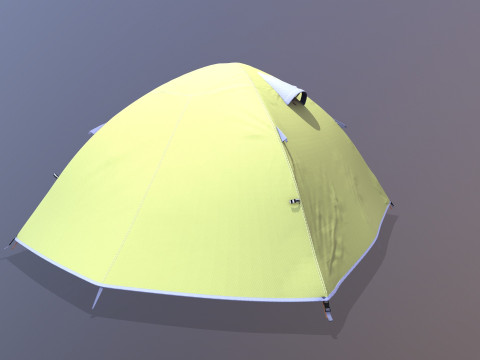 Camping Tent 3D Model