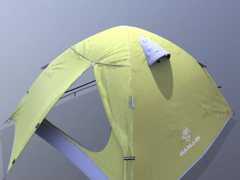 Tenda Berkemah Model 3D
