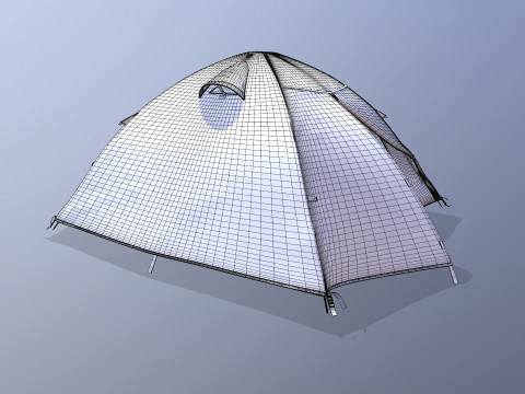 Camping Tent 3D Model
