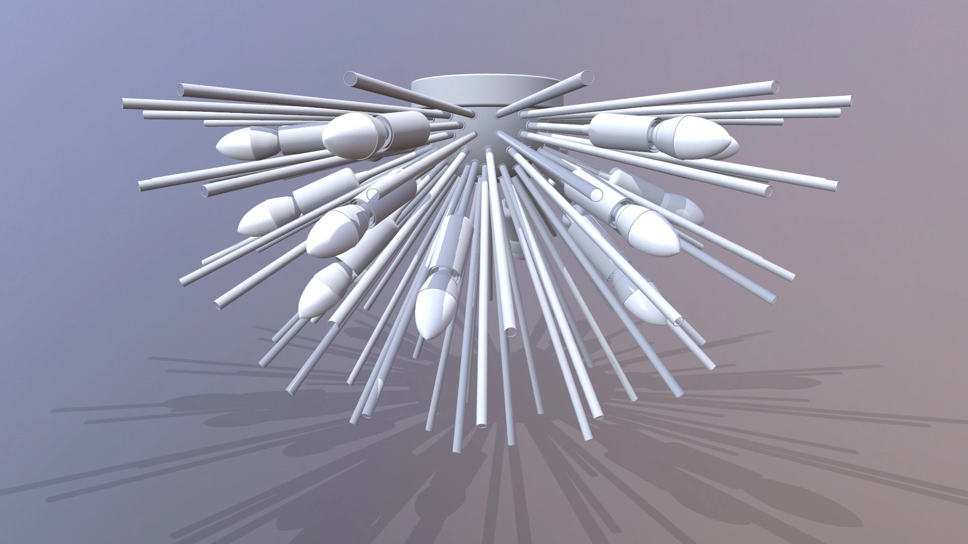 Ceiling Light 3D Model .c4d .max .obj .3ds .fbx .stl .blend 