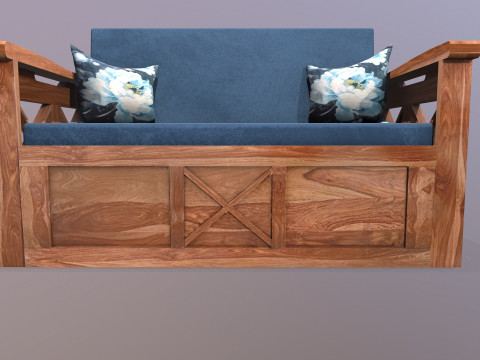 Ofis Salonu i&ccedil;in Tasarımcı Kanepe 3D Model