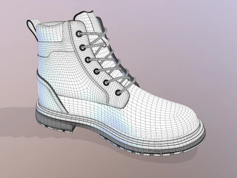 Shoes Angry Ram 3D Model