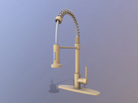 Bar Sink Faucet 3D Model
