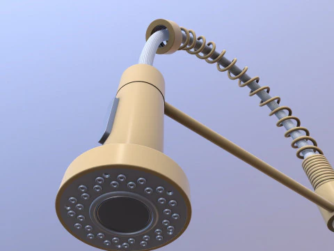 Bar Sink Faucet 3D Model