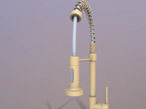 Bar Sink Faucet 3D Model