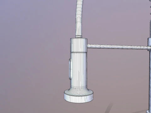 Bar Sink Faucet 3D Model