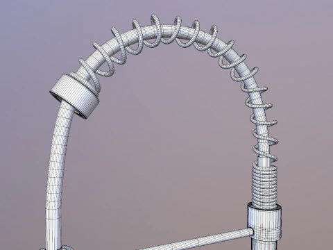 Bar Sink Faucet 3D Model