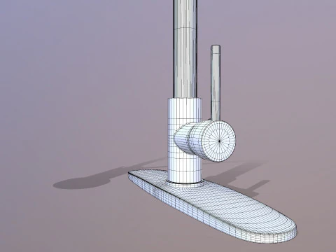 Bar Sink Faucet 3D Model