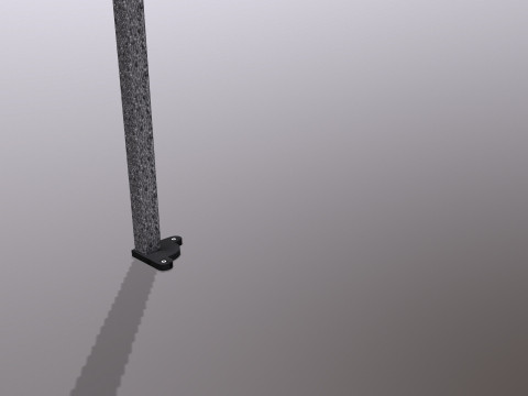 Палатка с навесом 3D Модель