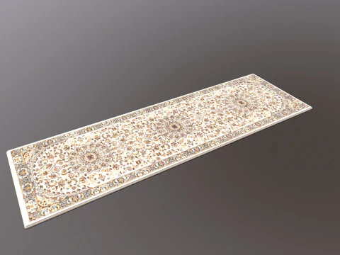 Carpet Mat Low-poly 3D Model