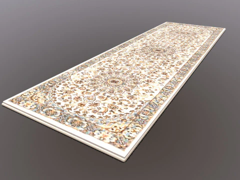 Carpet Mat Low-poly 3D Model