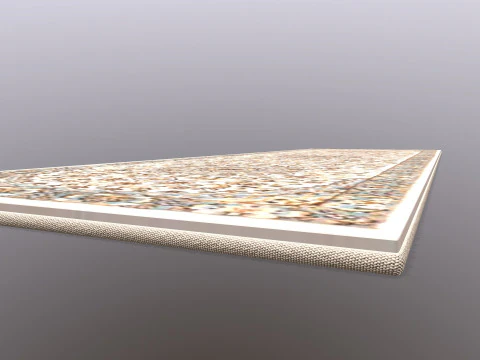 Carpet Mat Low-poly 3D Model