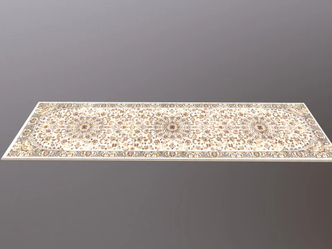 Carpet Mat Low-poly 3D Model