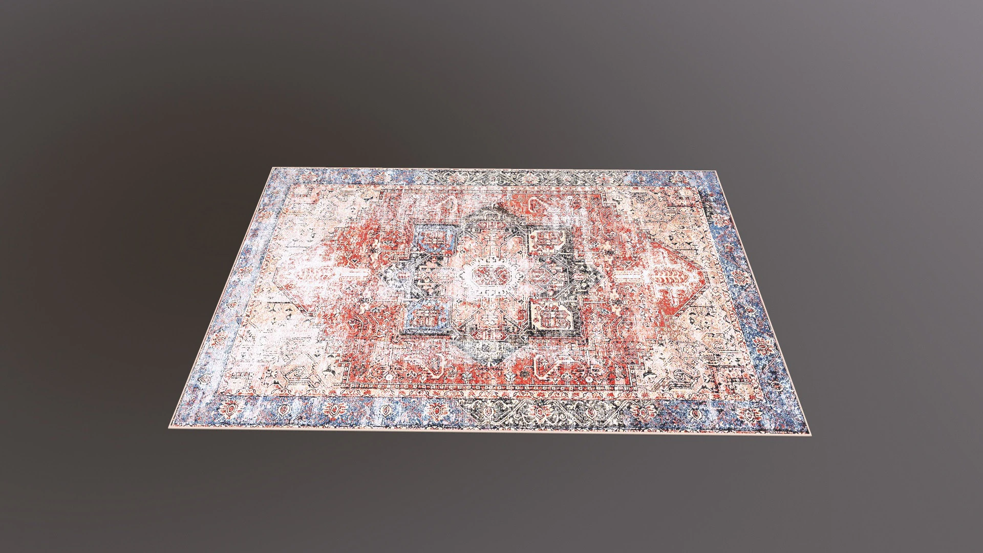 Carpet Mat Rugs 3D Model .c4d .max .obj .3ds .fbx .stl .blend 