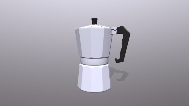 Macchina da caff&egrave; Modello 3D .c4d .max .obj .3ds .fbx .stl .blend 