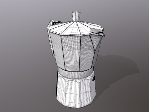 Macchina da caff&egrave; Modello 3D