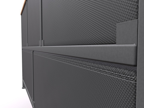 Dresser Drawers 3D Model