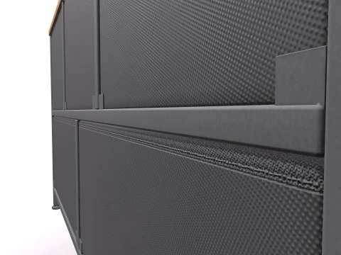 Dresser Drawers 3D Model