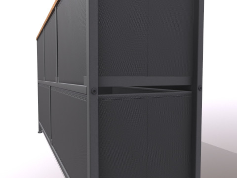Dresser Drawers 3D Model