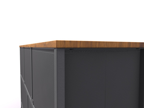 Dresser Drawers 3D Model