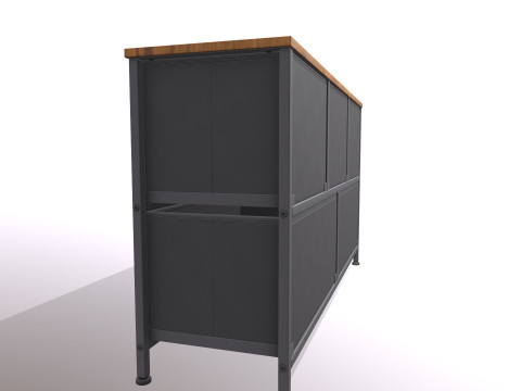 Dresser Drawers 3D Model