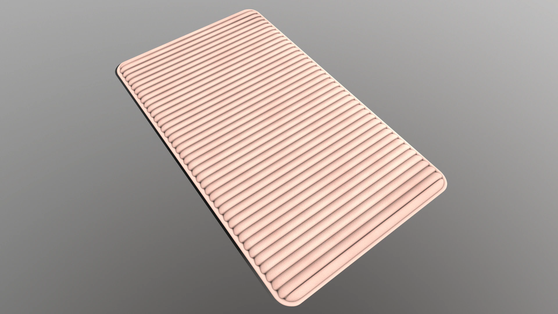 Fabric Mat 3D Model .c4d .max .obj .3ds .fbx .stl .blend 
