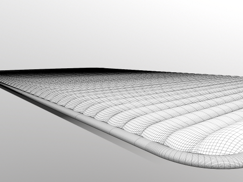 Tappetino in tessuto Modello 3D