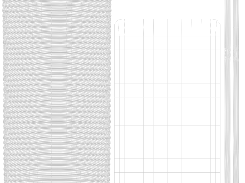 Tappetino in tessuto Modello 3D