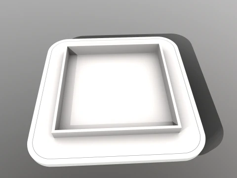 Table Tray 3D Model