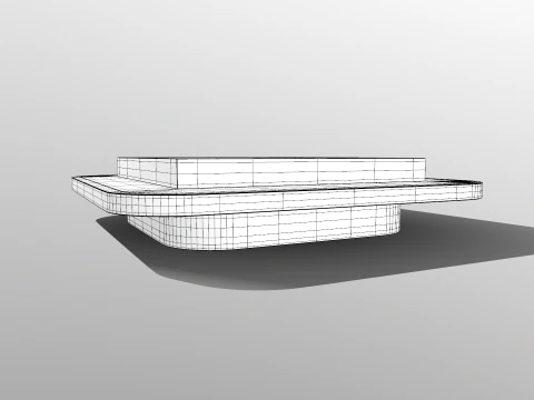 Table Tray 3D Model