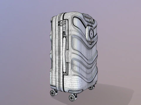 American Tourister Trolley 3D Model