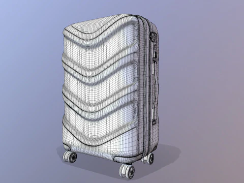 American Tourister Trolley 3D Model