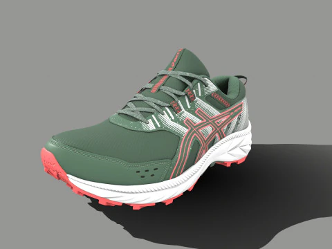 Zapato ASICS Modelo 3D