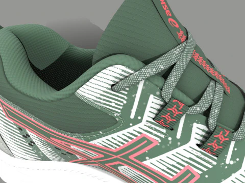 ASICS Shoe 3D Model