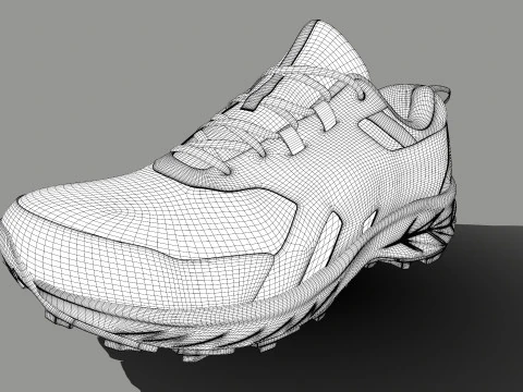 ASICS Shoe 3D Model