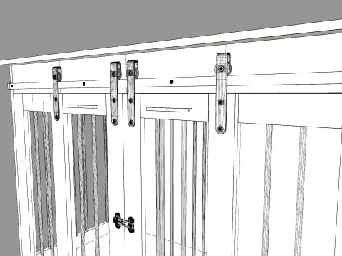 Dog Kennel 3D Model