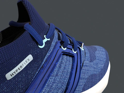 HYPER FLEX Shoe 3D Model