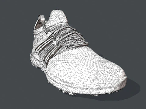 HYPER FLEX Shoe 3D Model
