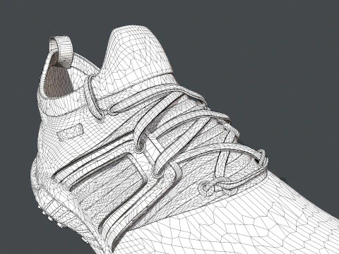 HYPER FLEX Shoe 3D Model