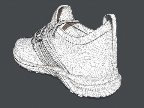 HYPER FLEX Shoe 3D Model