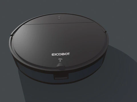 Aspirador de p&oacute; rob&ocirc; inteligente Modelo 3D