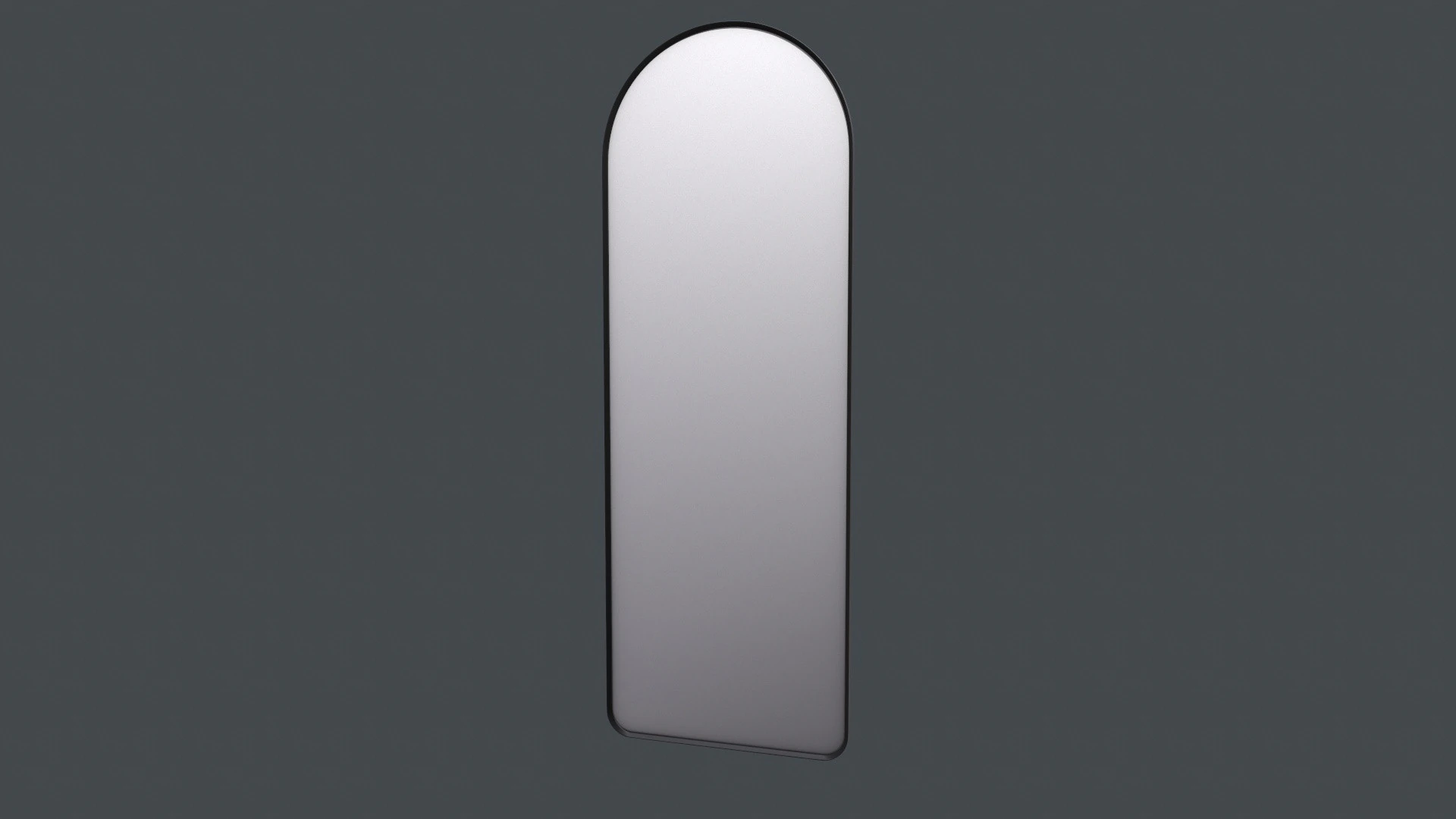 Wall Mirror 3D Model .c4d .max .obj .3ds .fbx .stl .blend 