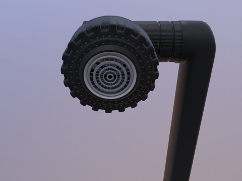 Duvara Montaj 3D Model