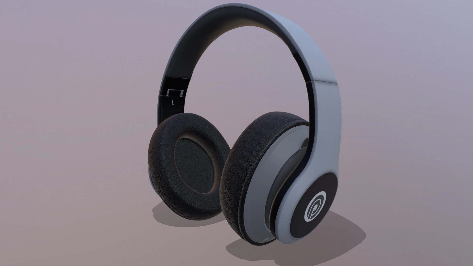 Auriculares inal&aacute;mbricos Modelo 3D .c4d .max .obj .3ds .fbx .stl .blend 