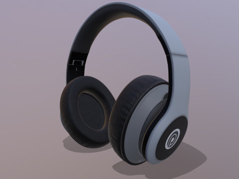 Casque sans fil Modèle 3D