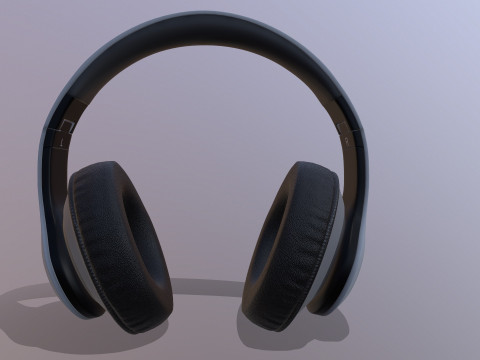 Wireless Headphones 3D Model