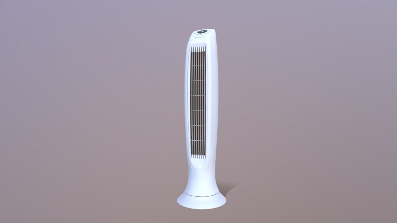 Toren ventilator 3D Model .c4d .max .obj .3ds .fbx .stl .blend 