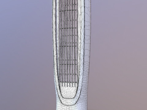 Toren ventilator 3D Model